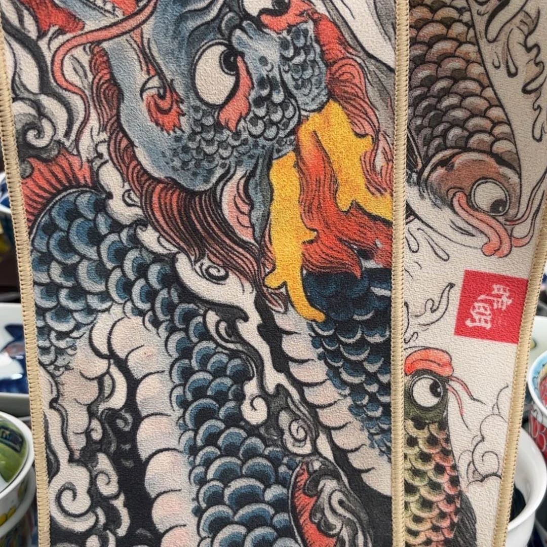 瓷片茶巾两件套11111
