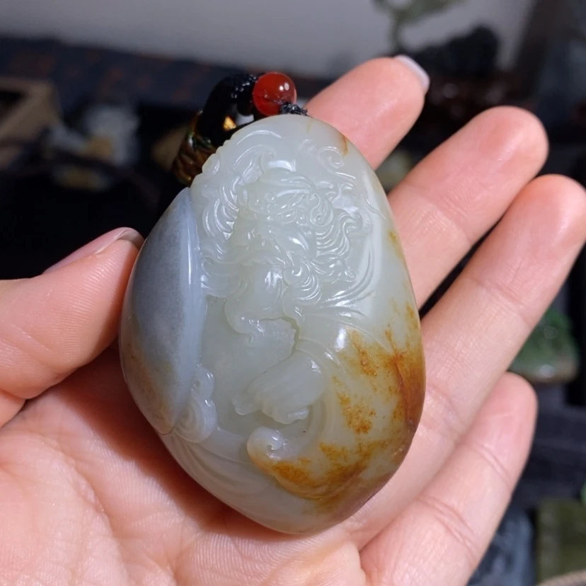 【闪购商品】未镶嵌和田玉把件恨*