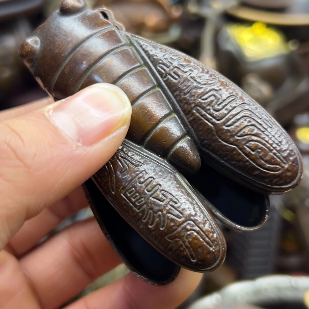 铜摆件欢迎欢迎你