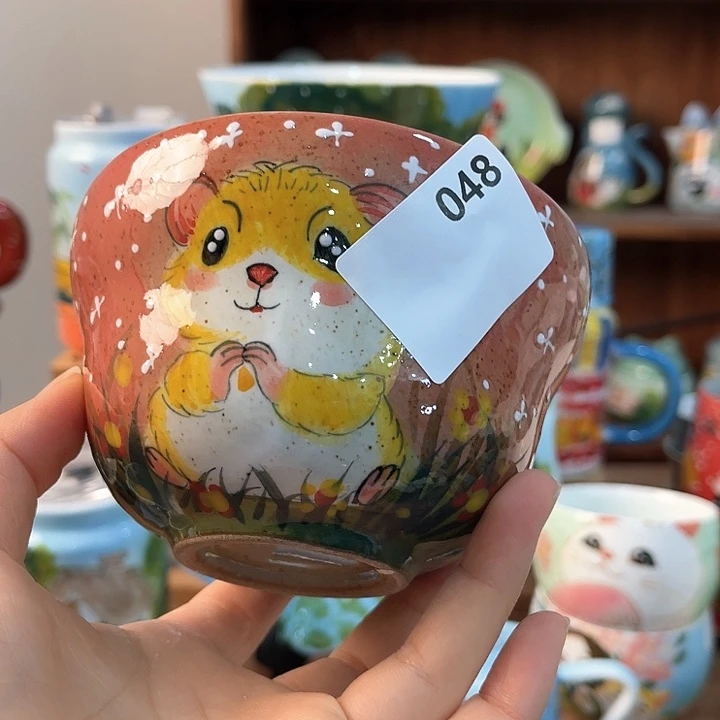 陶景德镇釉下手绘陶瓷