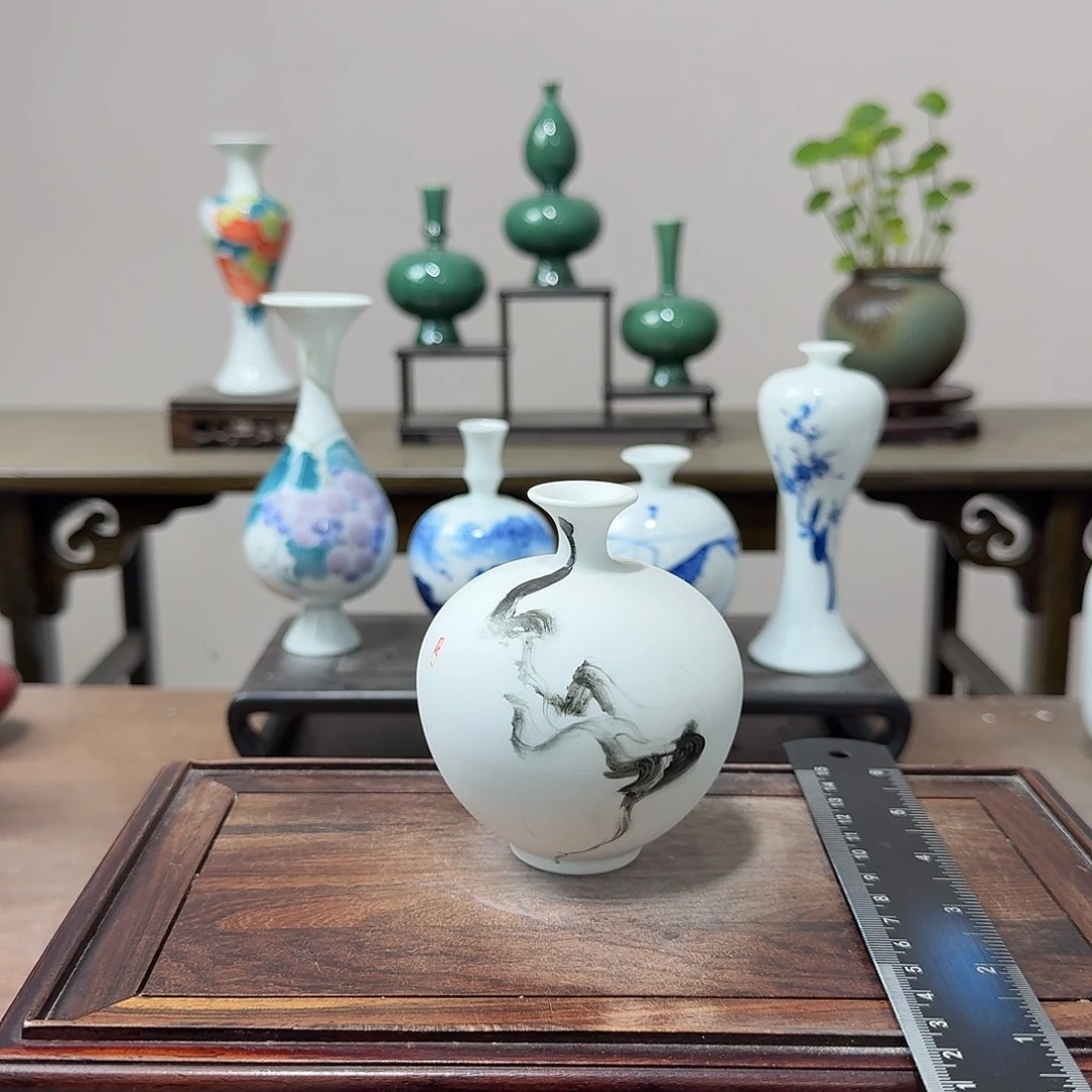 陶瓷手工非常迷你小花器