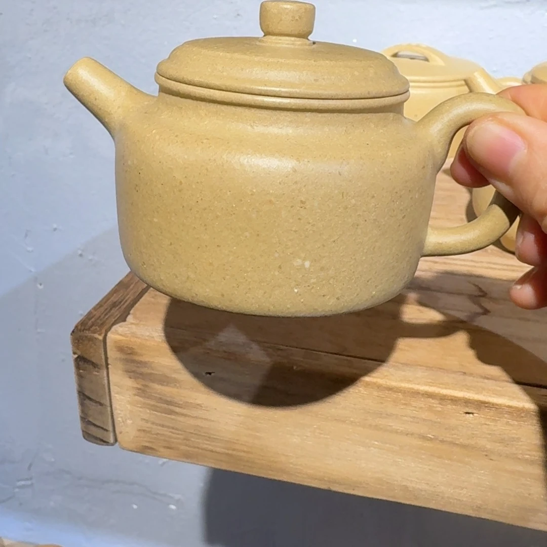 段泥茶壶梨皮微瑕150毫升左右