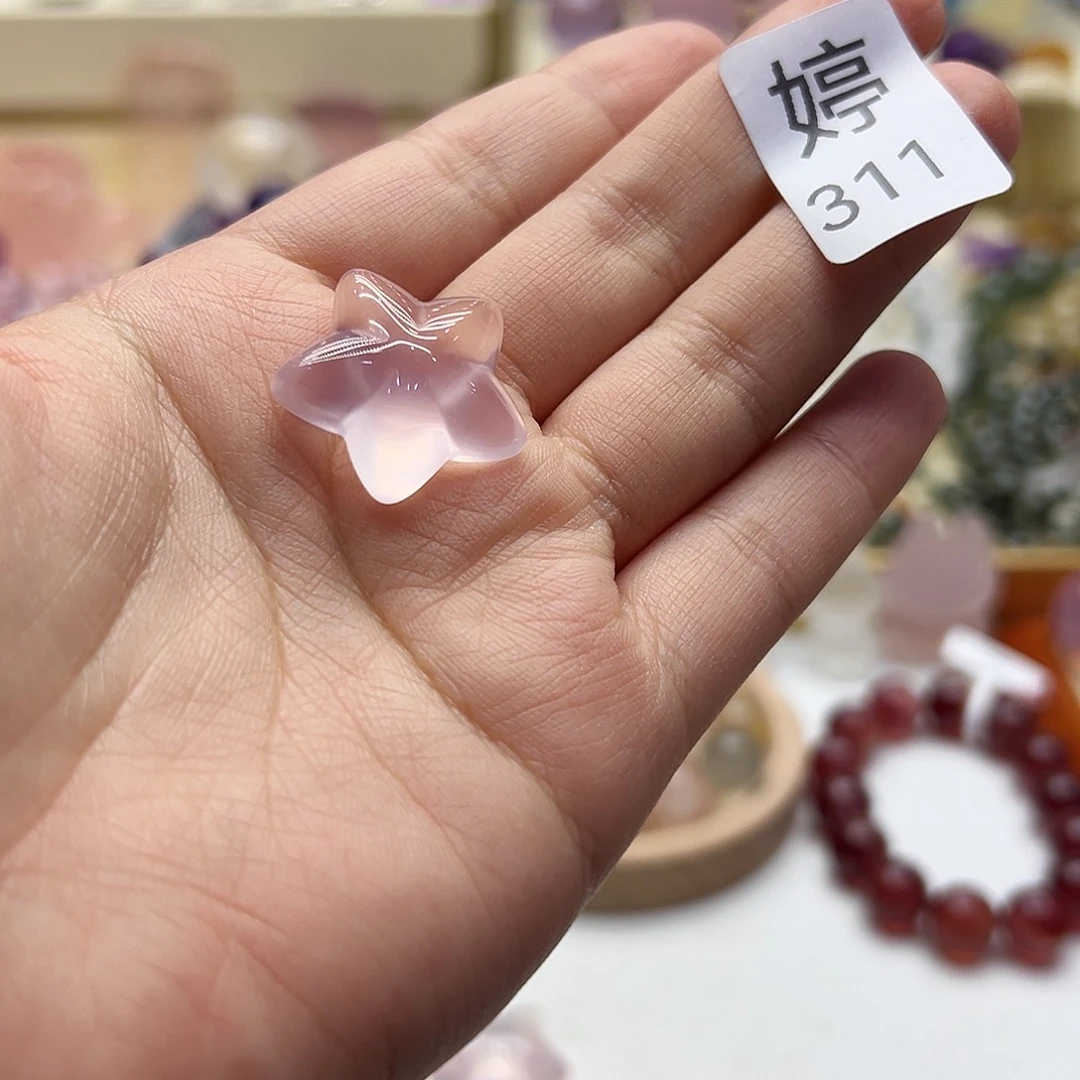 芙蓉石手链未镶嵌定制
