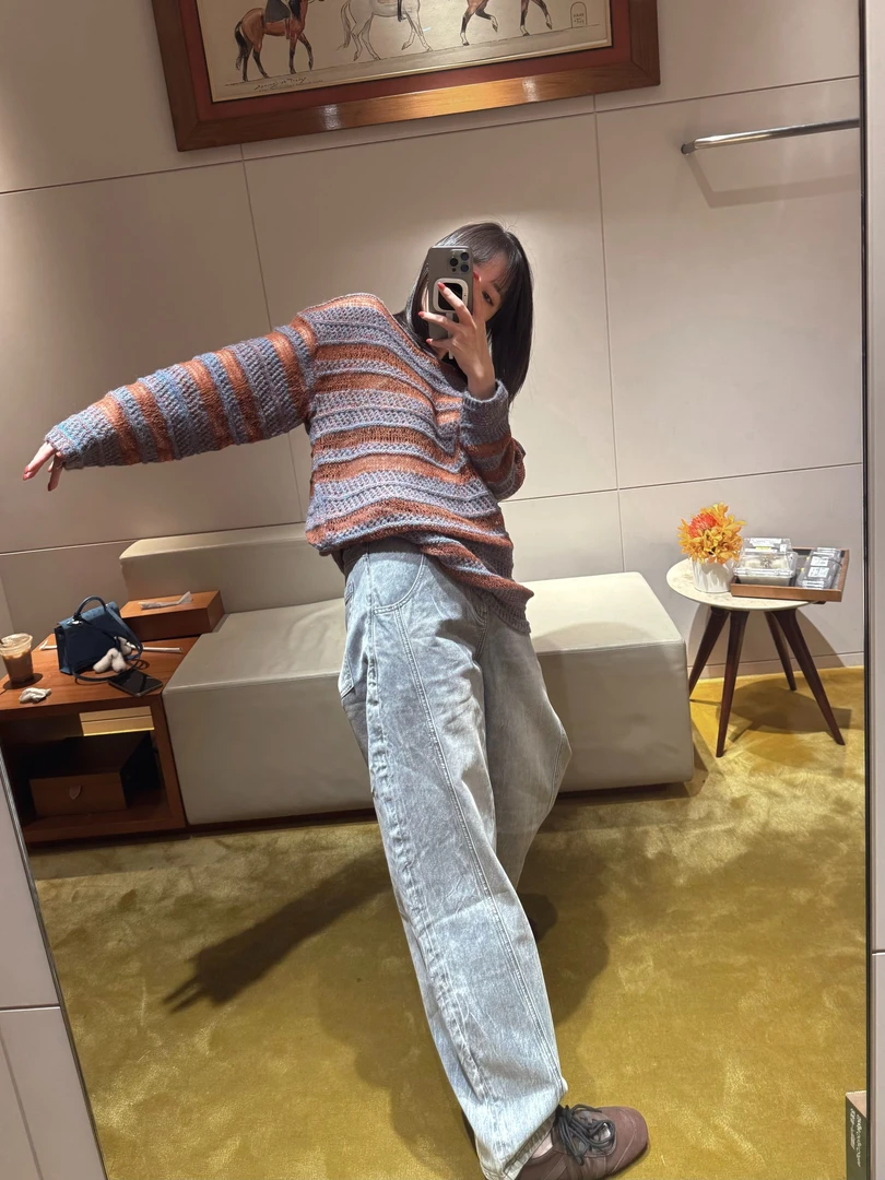 BETTER JOELAY -【呼吸棉库】纯棉牛仔裤水洗时尚宽松JG9626