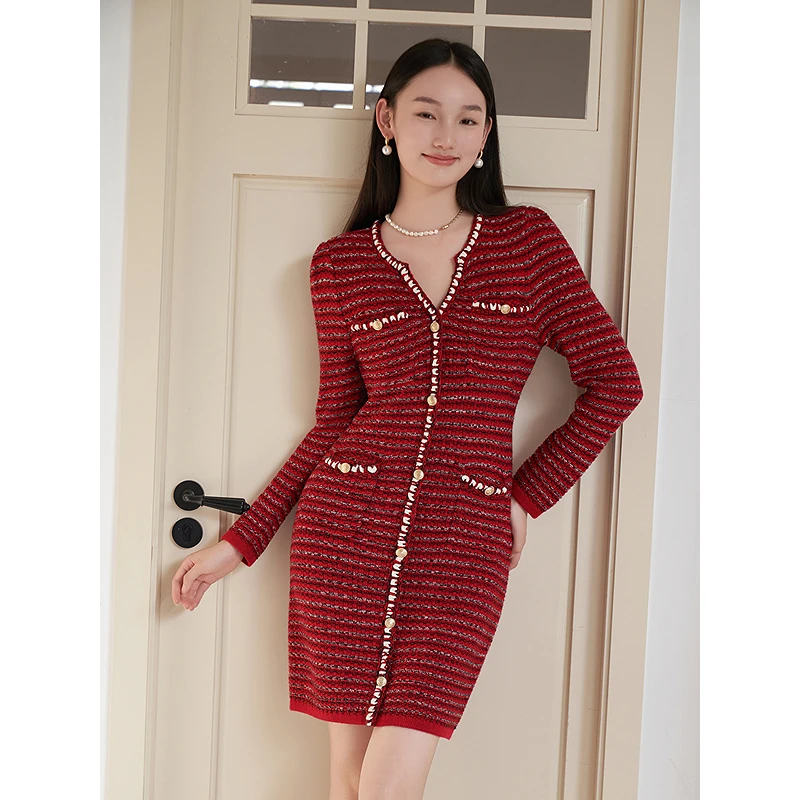 Goodland美地冬季新款连衣裙LC34506047