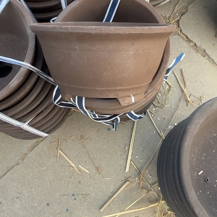 紫砂花盆100-10。