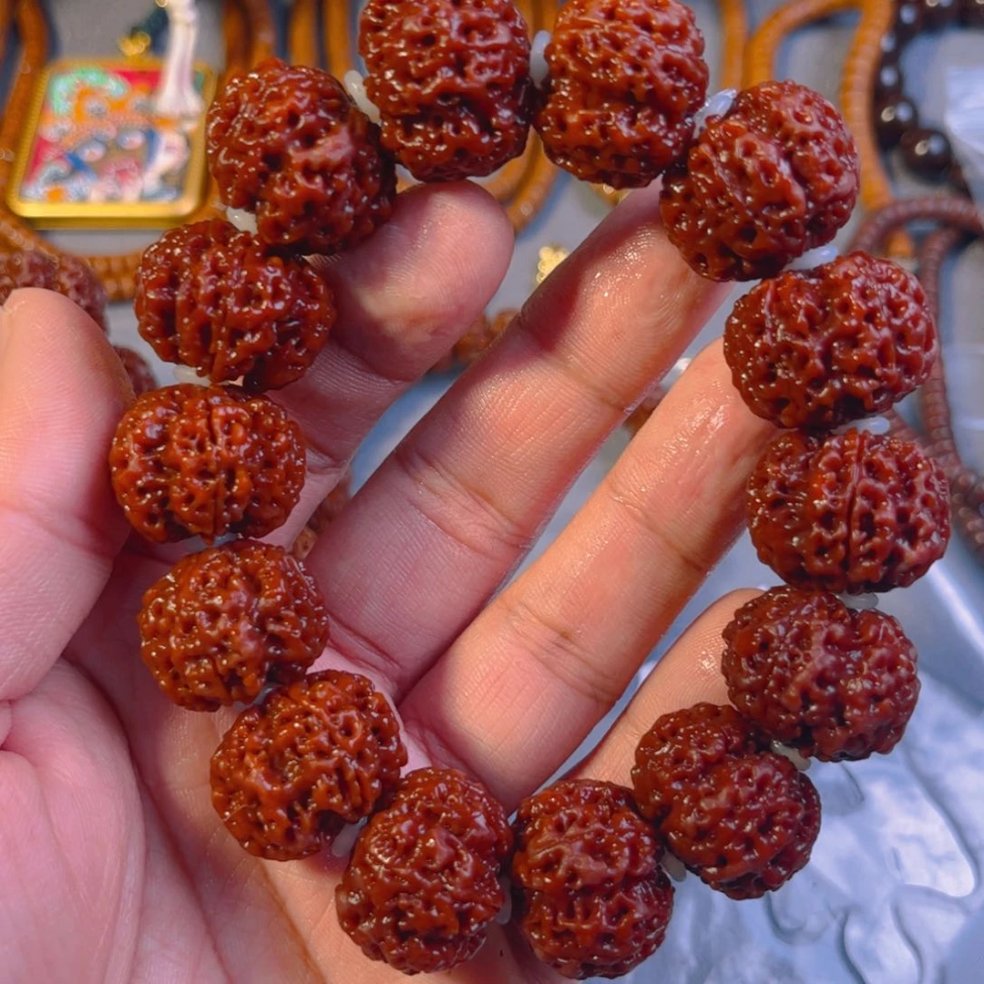 金刚菩提吊坠锦梅花双龙