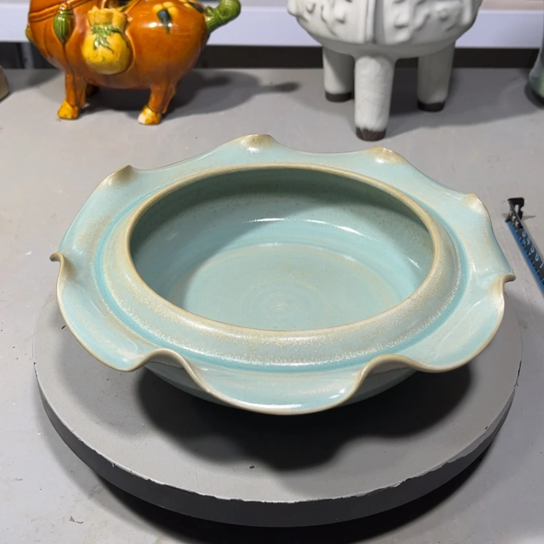 瓶汝窑瓷器品相完美