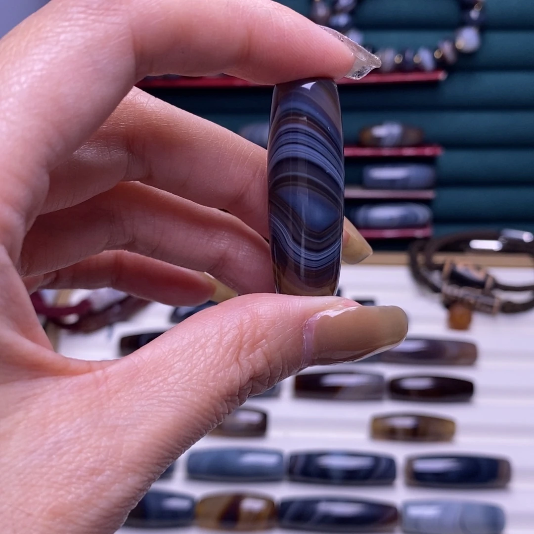 平***乐玛瑙/玉髓合金颈饰