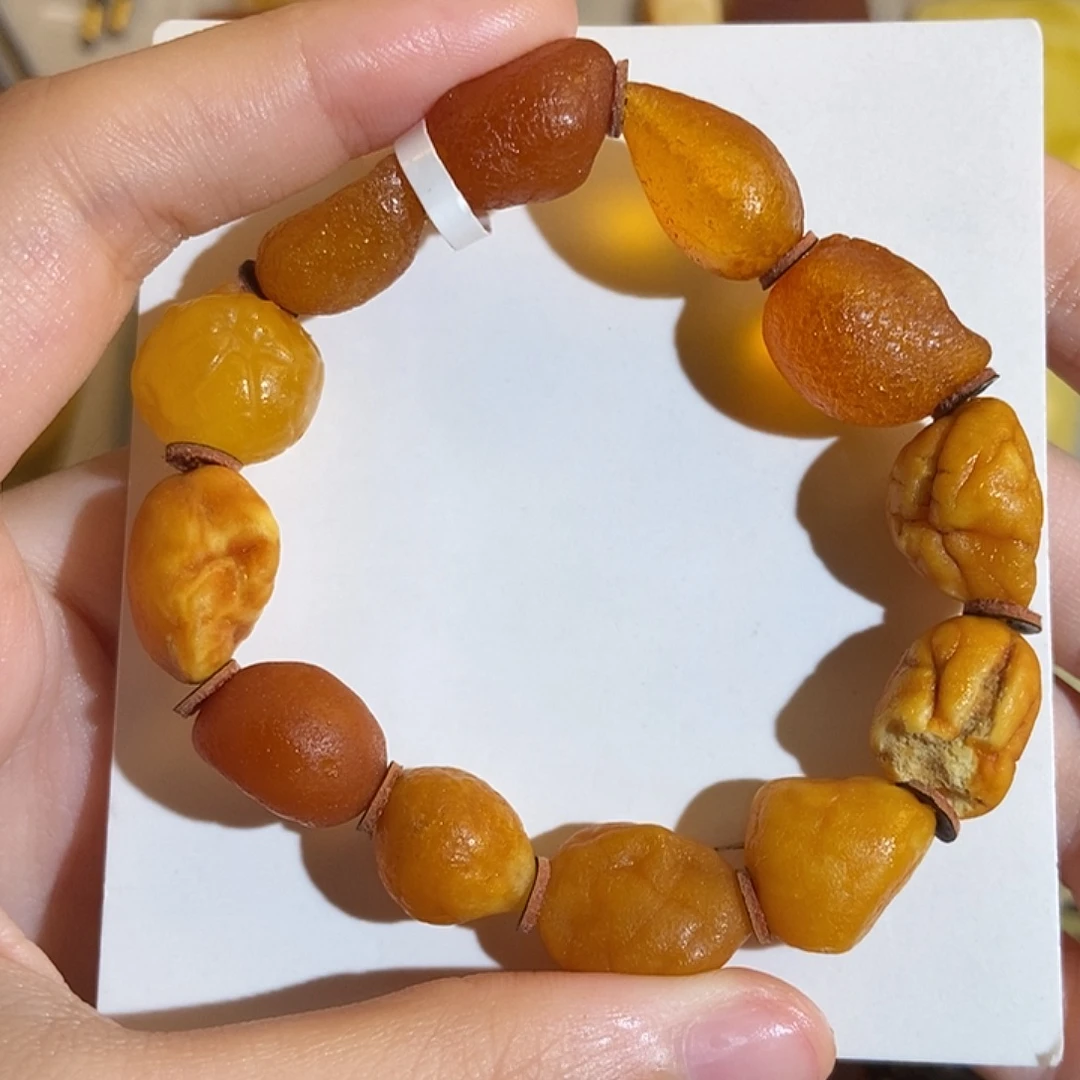 定制琥珀未镶嵌琥珀蜜蜡