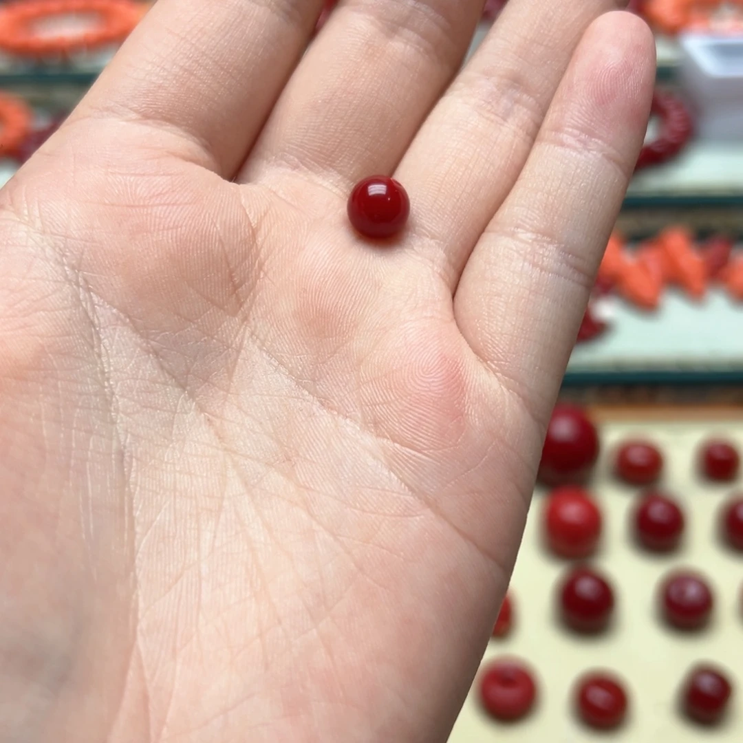 大理石磁石8mm单珠