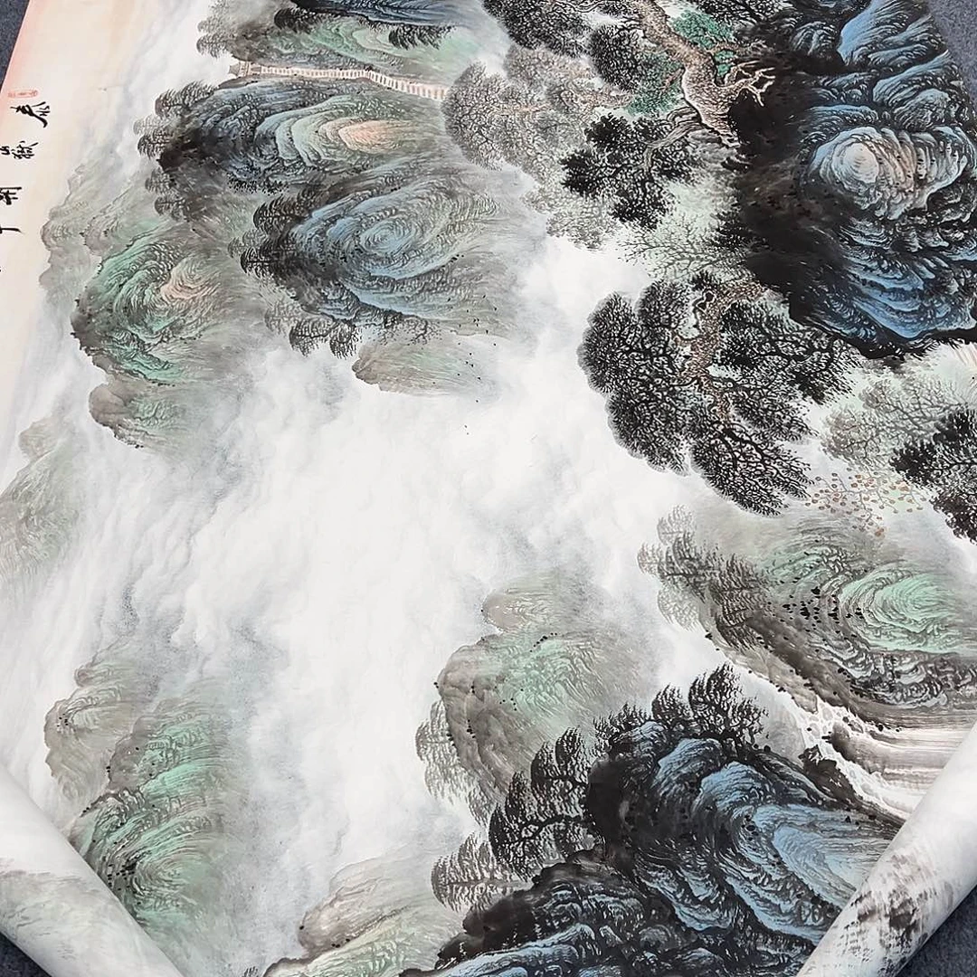 国画纯手绘作品欣赏