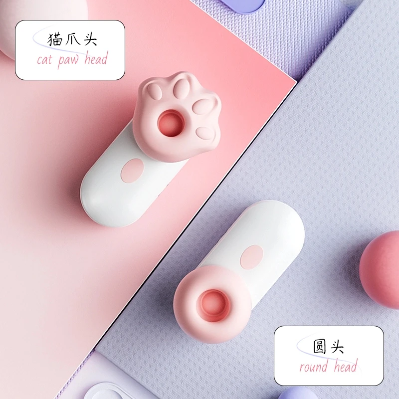 小朋友过家家快乐器舒缓猫爪玩具洁面仪创意设计