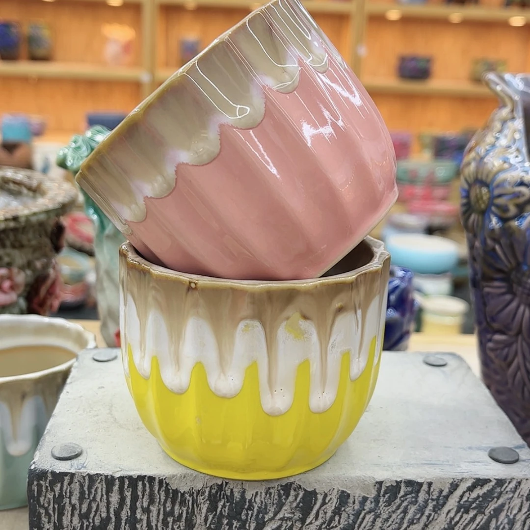 【闪购商品】陶瓷花盆