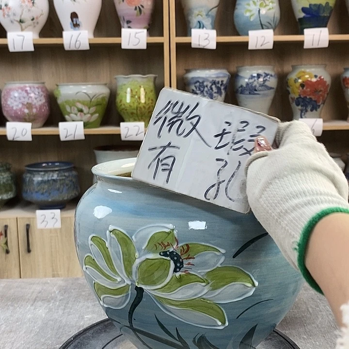 缸13xc景德镇陶瓷花盆