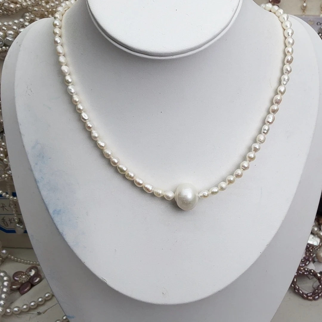 颈饰淡水珍珠未镶嵌