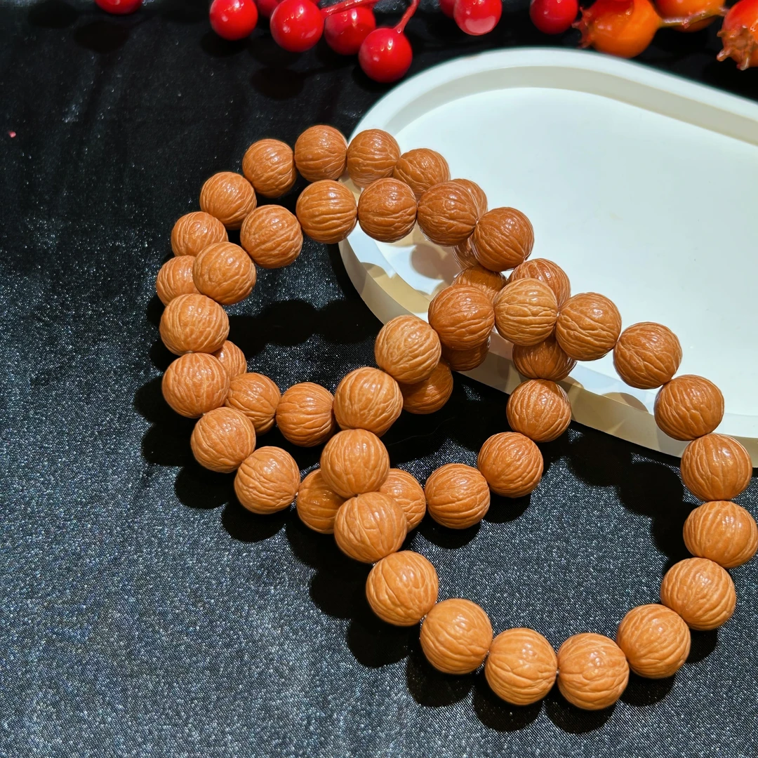 天然猴头手串-多样性发一珠径约14mm-MZ035