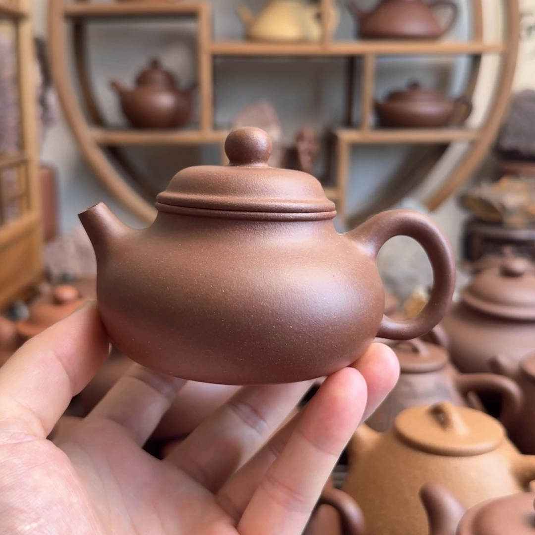 茶壶紫砂容天200cc台西嫩底槽清