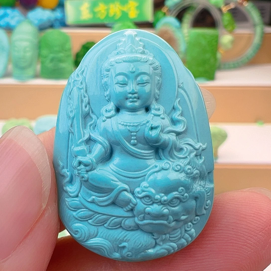 未镶嵌绿松石项链