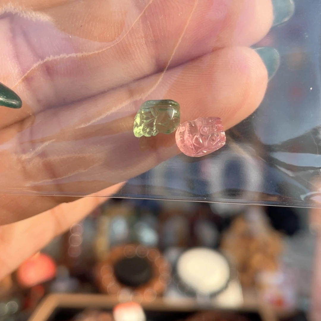 水晶手串未镶嵌碧玺貔貅一个多样性发其一