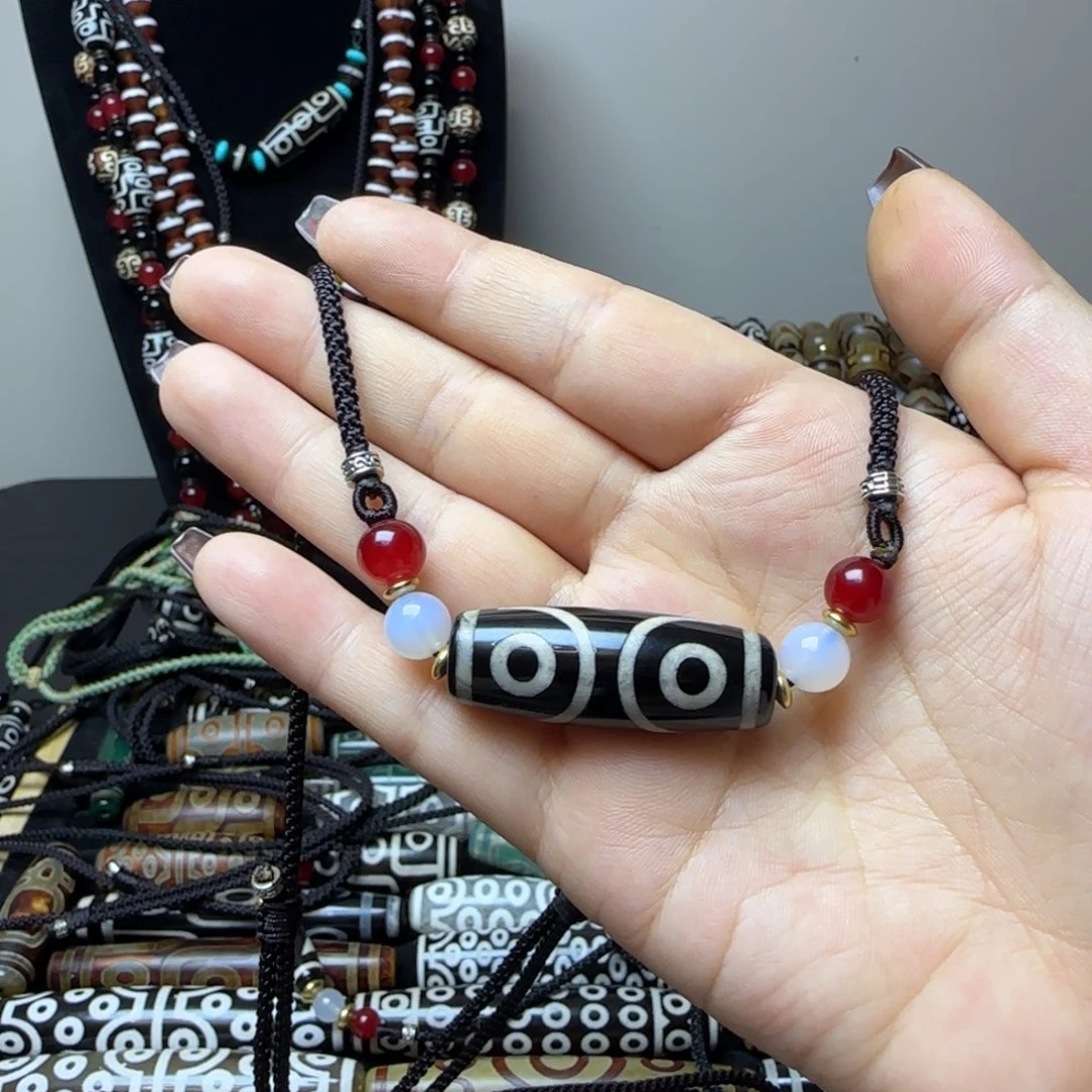 玛瑙/玉髓合金颈饰