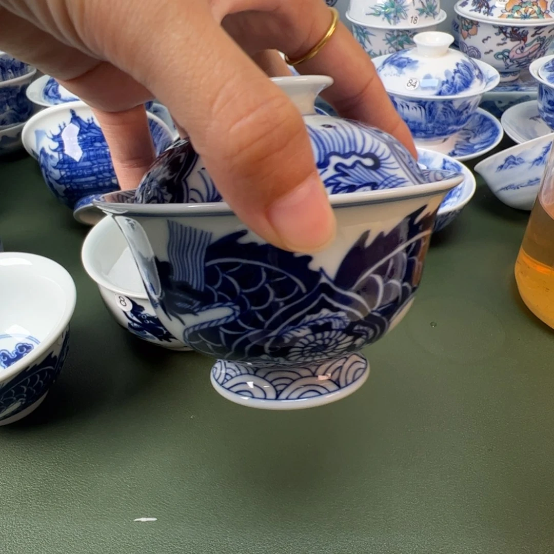 木木景德镇纯手工纯手绘茶具5