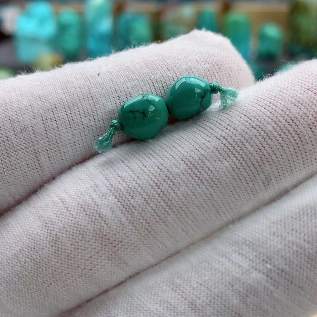 未镶嵌绿松石颈饰水草纹随形