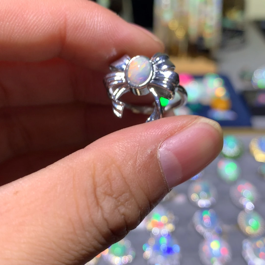 欧泊合金欧泊戒指