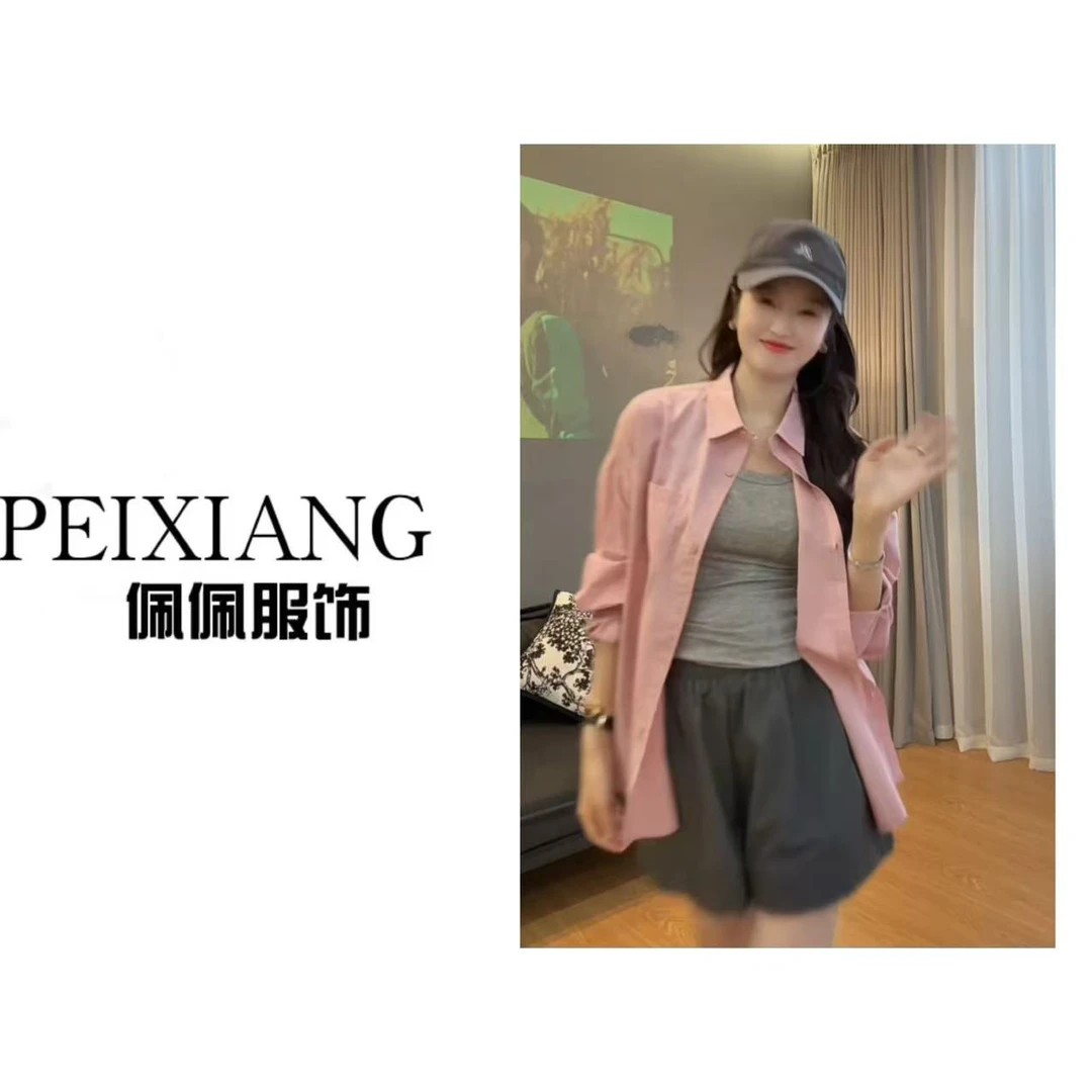 佩佩PD 【漏洞衬衣】设计师款夏季薄款全棉衬衫 H8312 6046307时尚