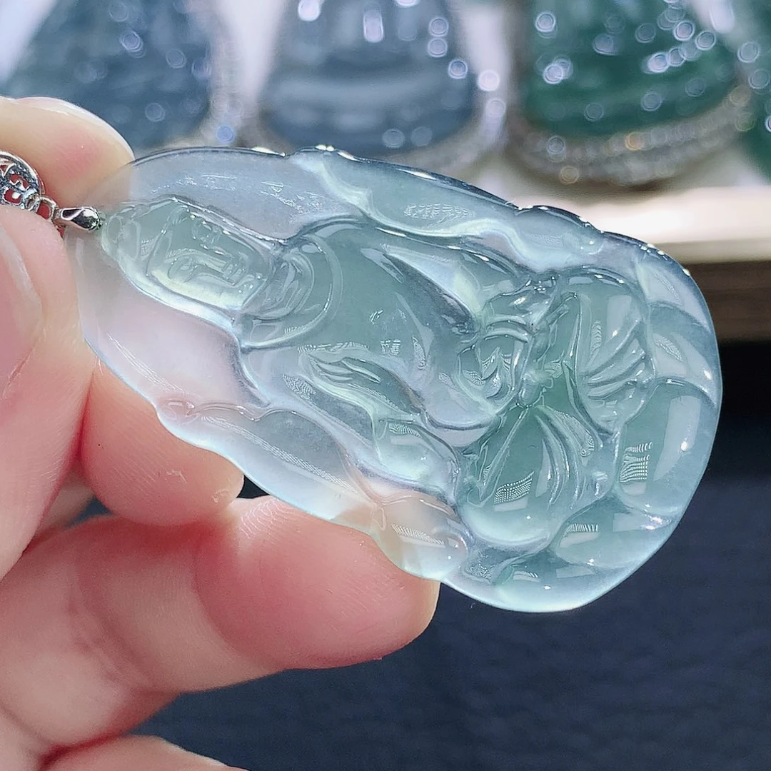 未镶嵌挂件翡翠翡翠