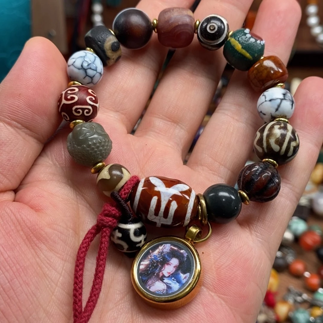 玛瑙/玉髓手链未镶嵌