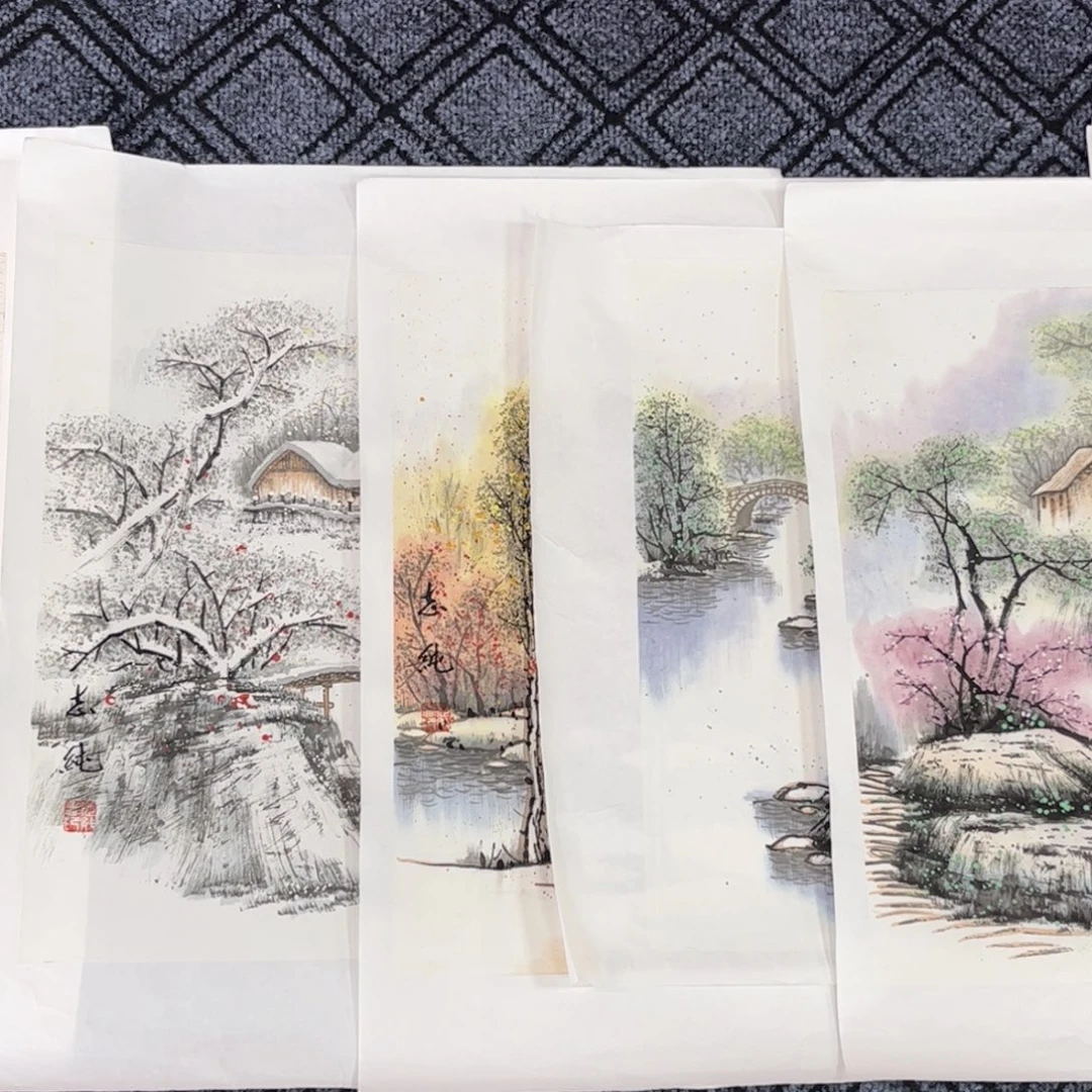 唉***慾国画宋志纯老师三尺斗方旭4