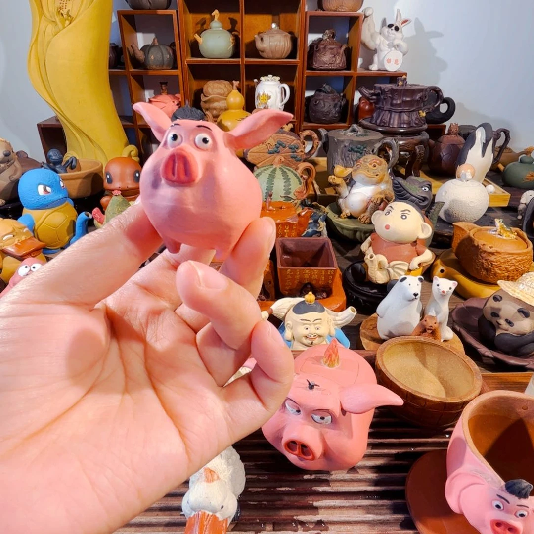 茶壶紫砂❥****纯手工制作的过程就是