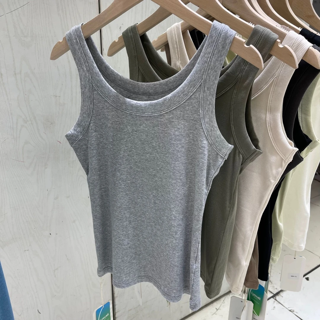 遮副乳背心女内搭打底吊带气质百搭夏外穿修身甜辣无袖小上衣百搭