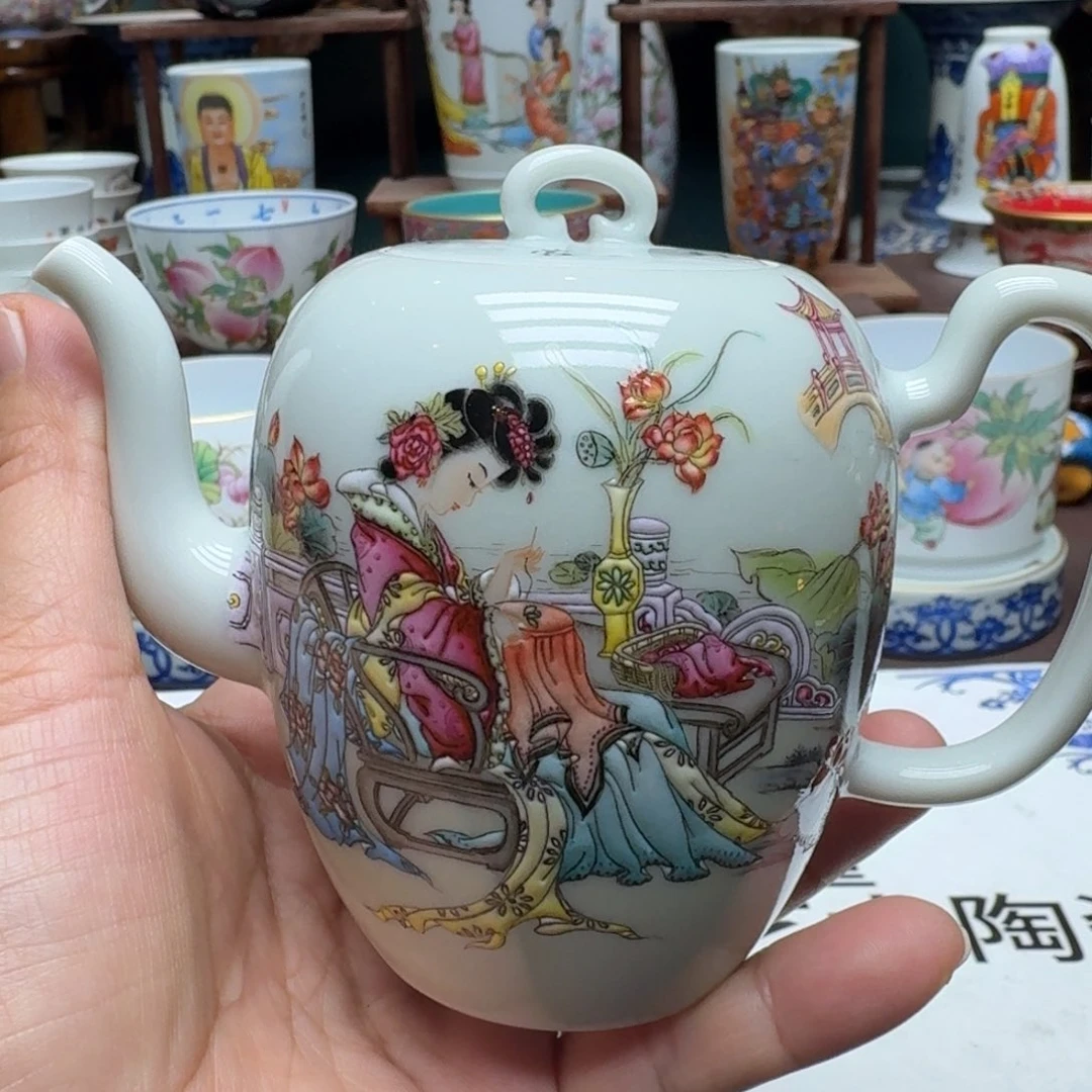 景德镇手工手绘展示