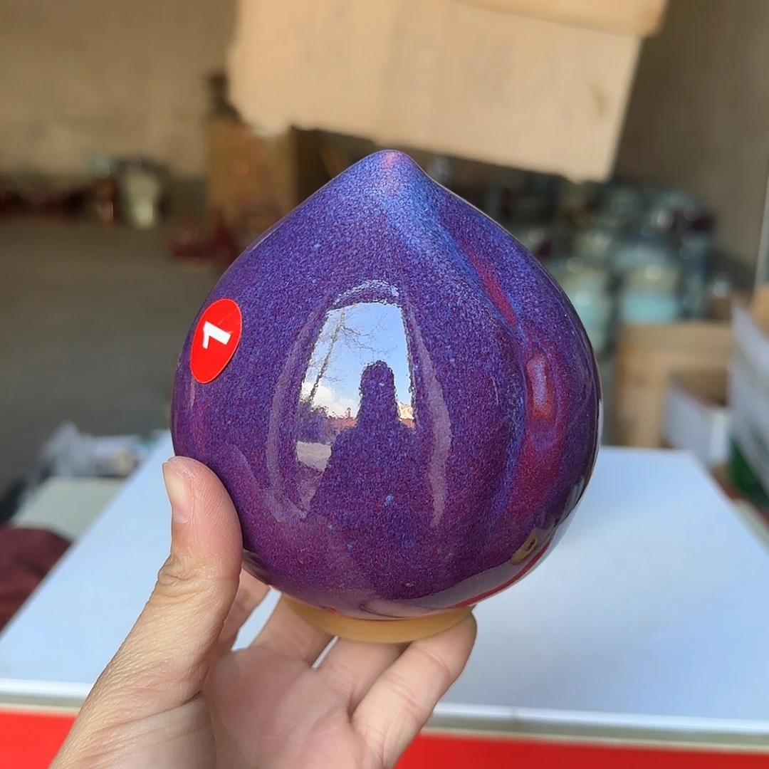 陶摆件郑家钧瓷摆件微瑕