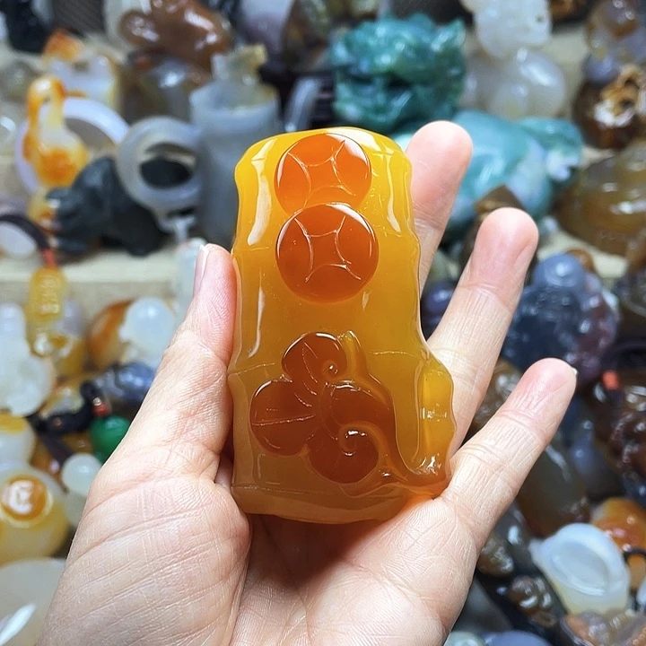 玛瑙/玉髓饰品未镶嵌惠*