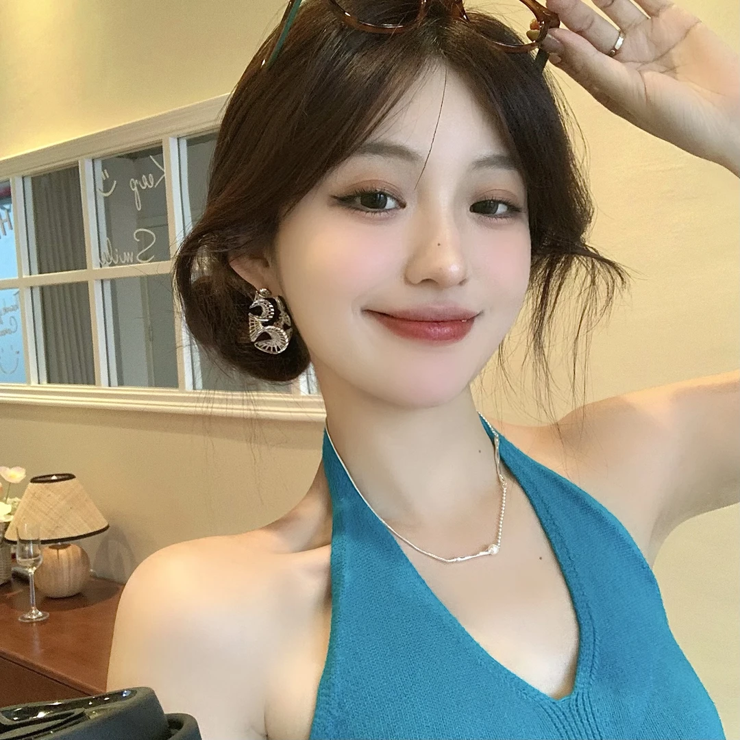 FULL GIRLISH耳环01749镂空旋转灵动高级感耳钉耳饰