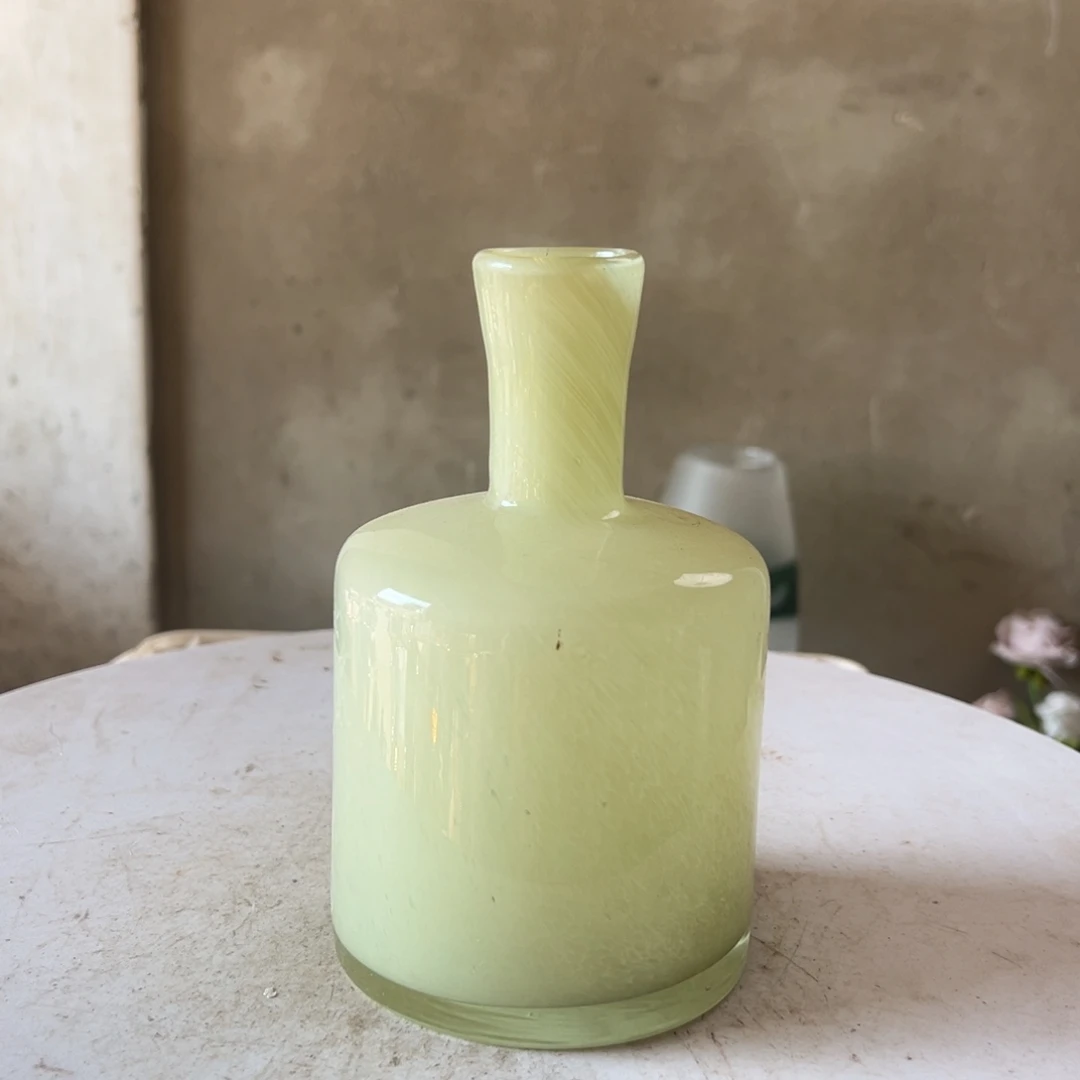 弘扬琉璃花器微瑕高度17