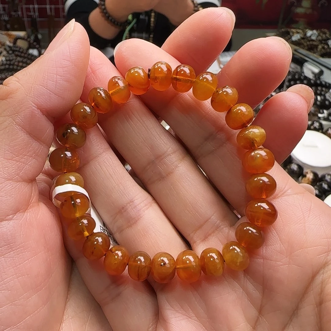未镶嵌琥珀裸石金**堂抚顺琥珀8蜜蜡