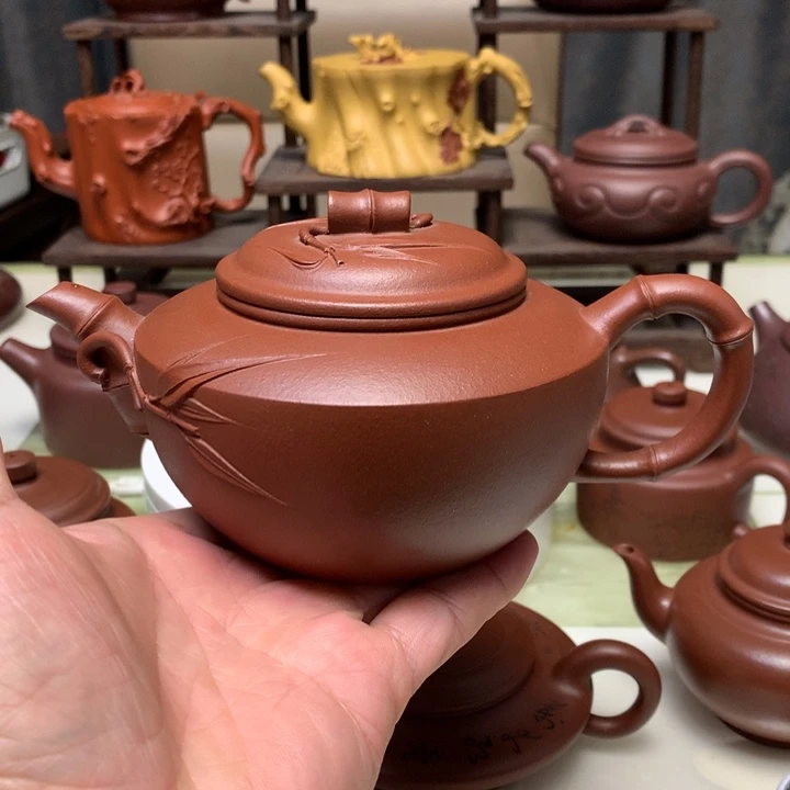 上***手碗竹壶龙血砂450毫升