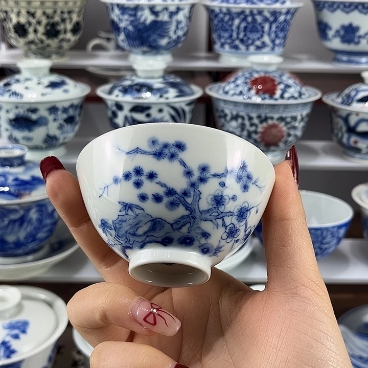 景德镇溪山居手工手绘