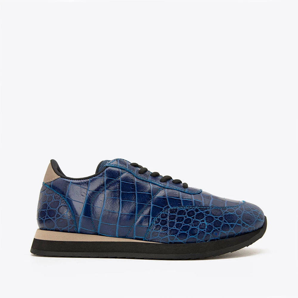 GIUSEPPE ZANOTTI GZ牛皮系带圆头男运动休闲鞋板鞋IU00030/002