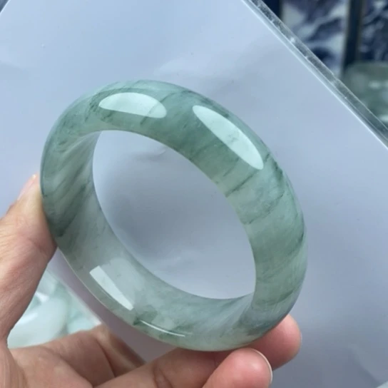 石英质玉（金丝玉）未镶嵌手镯