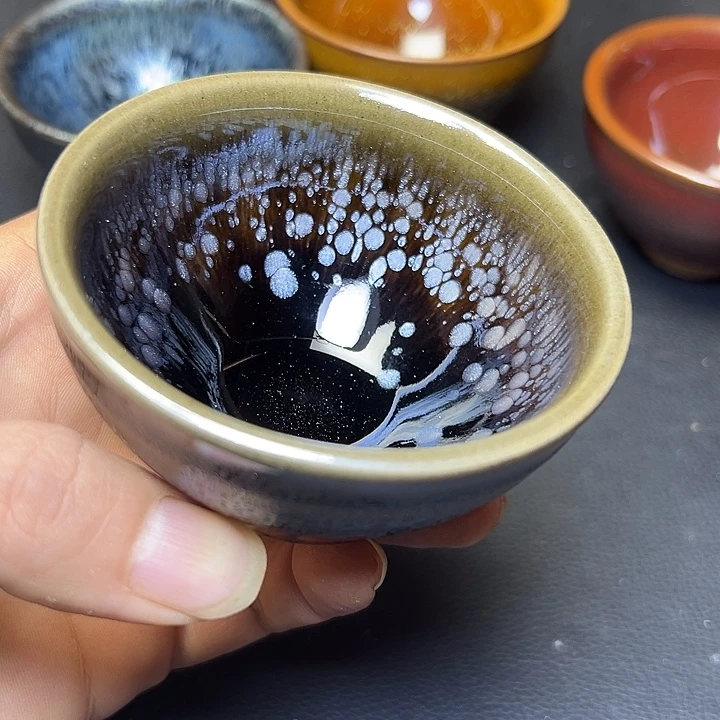 茶盏建盏油滴8.8口径