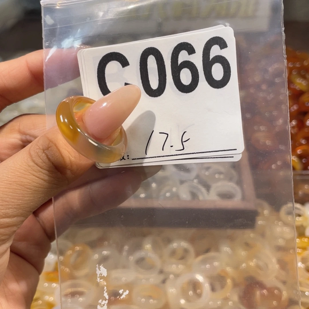 未镶嵌戒指玛瑙/玉髓066