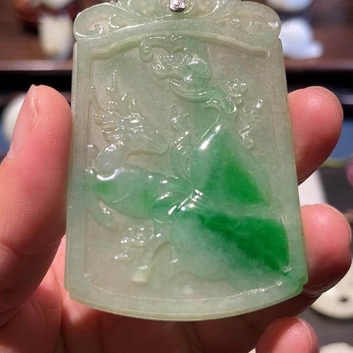 一***清和田玉未镶嵌挂件