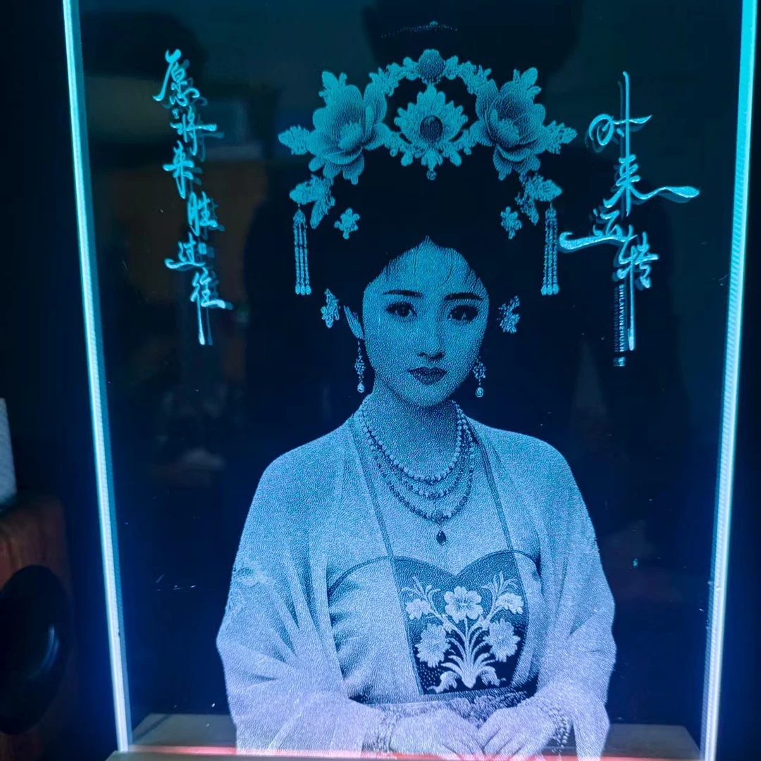 玻璃锤子画，带礼盒，送亲戚.送朋友.送父母.送孩子，让美好永远