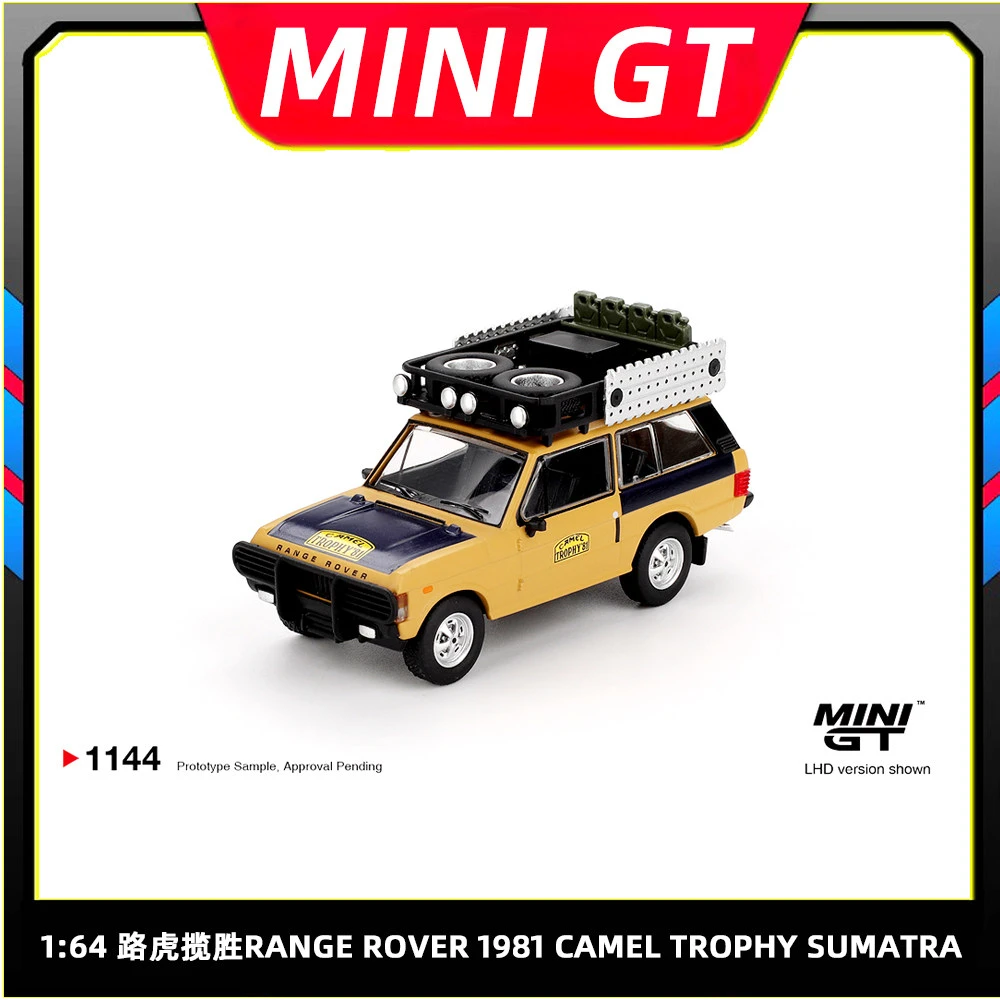 现货 MINIGT 1:64 路虎揽胜 Range 1981 合金收藏汽车模型#1144