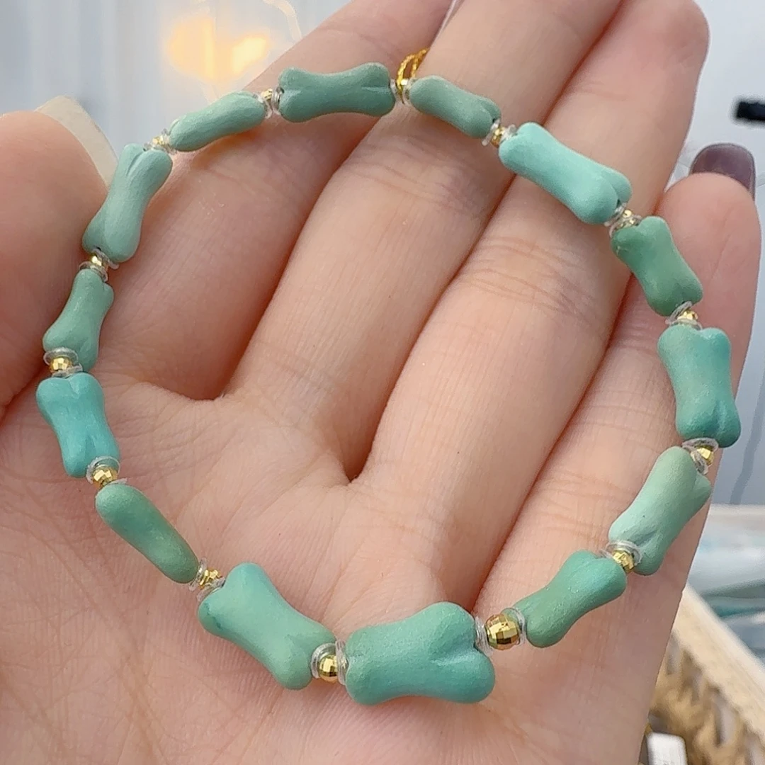 绿松石未镶嵌珠宝半成品